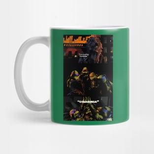 TMNT "Cowabunga" illustration (digital) Mug